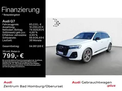 Weiß Gebraucht 2024 Audi Q7 S-Line SUV | 85.220 € (Etwas zu teuer)