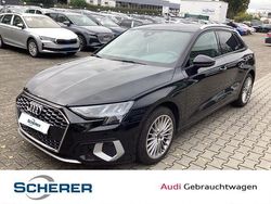 Schwarz (metallic) Gebraucht 2020 Audi A3 Ambiente Limousine | 22.380 € (Etwas zu teuer)