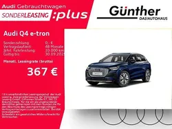 Blau Gebraucht 2024 Audi Q4 e-tron Sport SUV | 42.700 € (Guter Preis)