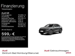 Daytonagrau perleffekt Gebraucht 2022 Audi Q8 S-Line SUV | 70.890 € (Fairer Preis)