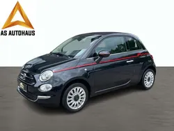 Schwarz Gebraucht 2017 Fiat 500 Lounge Cabrio | 13.850 € (Etwas zu teuer)
