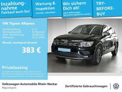 Schwarz Gebraucht 2020 VW Tiguan Allspace Comfortline SUV | 25.992 € (Fairer Preis)