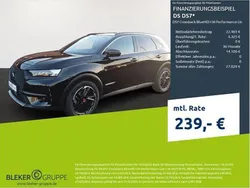 Perlaneraschwarz (metallic) Gebraucht 2022 DS Automobiles DS7 Crossback Performance Line Plus SUV | 26.790 € (Guter Preis)