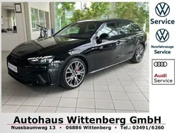 Schwarz Gebraucht 2024 Audi A4 S-Line Kombi | 38.489 € (Fairer Preis)