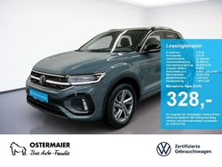 Blau (petroleum blue) Gebraucht 2024 VW T-Roc R-line SUV | 34.820 € (Etwas zu teuer)