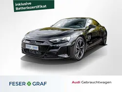 Mythosschwarz metallic Gebraucht 2023 Audi e-tron GT quattro Comfort Limousine | 64.990 € (Fairer Preis)