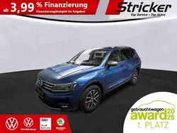 Blue silk metallic Gebraucht 2019 VW Tiguan Allspace Comfortline SUV | 27.939 € (Etwas zu teuer)