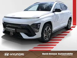 Atlas white Gebraucht 2025 Hyundai Kona N Line SUV | 32.990 € (Fairer Preis)