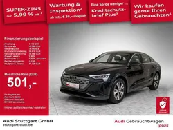 Mythosschwarz metallic Gebraucht 2023 Audi Q8 e-tron Advanced Plus SUV | 62.920 € (Fairer Preis)