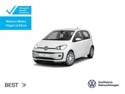 Weiß Gebraucht 2021 VW up! move up! Kleinwagen | 10.799 € (Guter Preis)