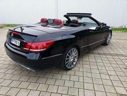 Obsidianschwarz metalliclack Gebraucht 2013 Mercedes E220 AMG line Cabrio | 14.000 € (Fairer Preis)