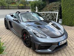 Grau Gebraucht 2024 Porsche Boxster Spyder Cabrio | 158.500 € (Fairer Preis)
