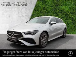 Iridiumsilber metallic Gebraucht 2024 Mercedes CLA250e Shooting Brake AMG Kombi | 35.880 € (Fairer Preis)