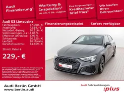 Daytonagrau perleffekt Gebraucht 2022 Audi S3 Ambiente Limousine | 37.900 € (Fairer Preis)