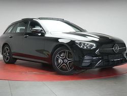 Schwarz Gebraucht 2022 Mercedes E300 AMG line Limousine | 33.700 € (Fairer Preis)