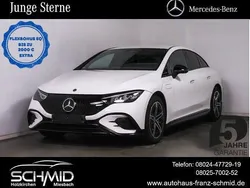 Weiß Gebraucht 2024 Mercedes EQE300 AMG line Limousine | 45.650 €