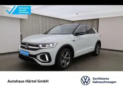 Pure white, solid Gebraucht 2024 VW T-Roc R-line SUV | 34.300 € (Etwas zu teuer)