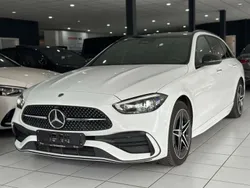 Opalithweiss metalliclack Gebraucht 2022 Mercedes C300e AMG Kombi | 40.990 € (Fairer Preis)