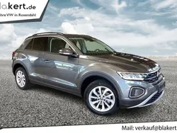 Indiumgrau metallic Gebraucht 2023 VW T-Roc Life SUV | 22.290 € (Guter Preis)