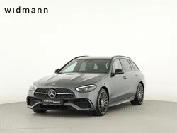 Metalliclack selenitgrau Gebraucht 2025 Mercedes C220 AMG Kombi | 53.850 €