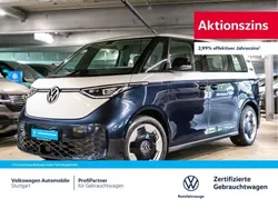 Candyweiß/ starlight blue met Gebraucht 2024 VW ID. Buzz Pro Van | 50.490 € (Fairer Preis)