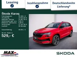 Rot Neu 2025 Skoda Karoq SportLine SUV | 42.490 € (Teuer)