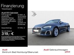 Daytonagrau perleffekt/verdeck Gebraucht 2023 Audi S5 Cabriolet Sport Cabrio | 51.890 € (Guter Preis)