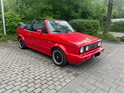 Rot Gebraucht 1992 VW Golf Cabriolet Sportline Cabrio | 9.900 €