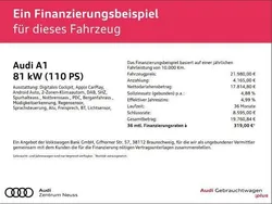 Gelb Gebraucht 2022 Audi A1 S-Line Kleinwagen | 21.980 € (Guter Preis)