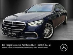 Manufaktur mysticblau metallic Gebraucht 2023 Mercedes S580 Exclusive Limousine | 118.880 € (Fairer Preis)