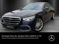 Manufaktur mysticblau metallic Gebraucht 2023 Mercedes S580 Exclusive Limousine | 127.770 € (Teuer)