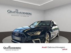 Mythosschwarz metallic Gebraucht 2022 Audi A4 S-Line Kombi | 26.930 € (Superpreis)