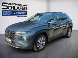 Teal blue / met Gebraucht 2021 Hyundai Tucson Trend SUV | 21.780 € (Fairer Preis)