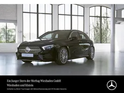Nachtschwarz Gebraucht 2020 Mercedes A250 AMG line Limousine | 26.790 € (Etwas zu teuer)