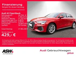 Tangorot metallic Gebraucht 2022 Audi A3 S-Line Limousine | 34.760 € (Teuer)