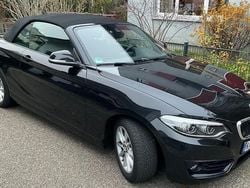 Schwarz Gebraucht 2019 BMW 218 Sport Line Cabrio | 19.500 € (Guter Preis)