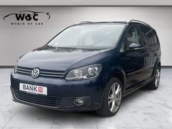 Night blue metallic Gebraucht 2015 VW Touran Highline Van / Kleinbus | 14.790 € (Superpreis)