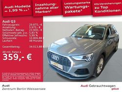 Chronosgrau metallic Gebraucht 2021 Audi Q3 Ambiente SUV | 29.875 € (Fairer Preis)