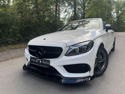 Weiß Gebraucht 2018 Mercedes C180 AMG line Cabrio | 28.490 € (Guter Preis)