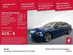 Ascariblau metallic Gebraucht 2024 Audi A5 Sportback S-Line Kleinwagen | 41.490 € (Fairer Preis)