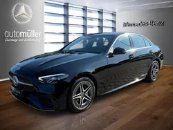 Unilack schwarz Gebraucht 2024 Mercedes C220 AMG Limousine | 43.040 € (Fairer Preis)