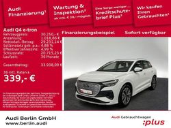 Gletscherweiß metallic Gebraucht 2022 Audi Q4 e-tron Advanced SUV | 30.250 € (Superpreis)