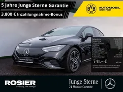 Schwarz / obsidianschwarz Gebraucht 2024 Mercedes EQE300 Premium Plus Limousine | 51.875 €