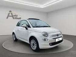 Weiß Gebraucht 2018 Fiat 500 Lounge Cabrio | 9.499 € (Fairer Preis)