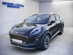 Agate black metallic Gebraucht 2024 Ford Puma Titanium SUV | 23.590 € (Guter Preis)