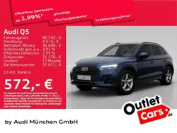 Navarrablau metallic Gebraucht 2022 Audi Q5 Ambiente SUV | 40.742 € (Fairer Preis)