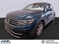 Blau Gebraucht 2021 VW Tiguan Elegance SUV | 28.439 € (Fairer Preis)