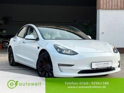 Weiß Gebraucht 2022 Tesla Model 3 Performance Limousine | 31.980 € (Guter Preis)