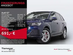 Navarrablau metallic Gebraucht 2023 Audi Q7 S-Line SUV | 64.440 € (Superpreis)