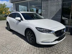 Snowflake white Gebraucht 2020 Mazda 6 Exclusive-Line Kombi | 19.990 € (Fairer Preis)